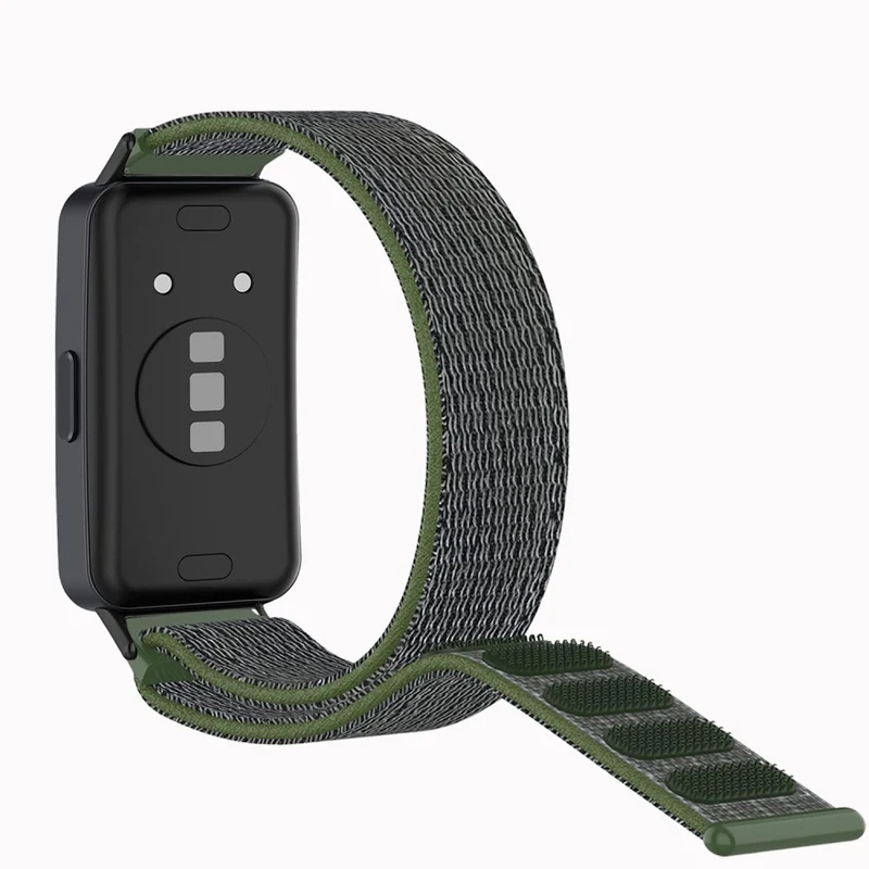 Huawei Band 8 nylon strap - Black / Red