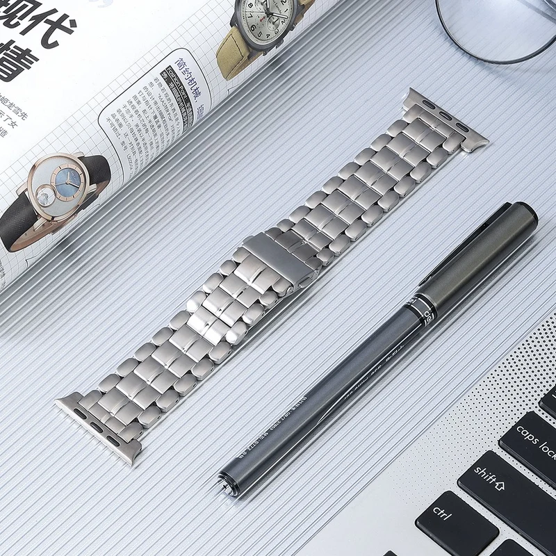 Apple Watch Series 8 (41mm) titanium steel 5-bead strap