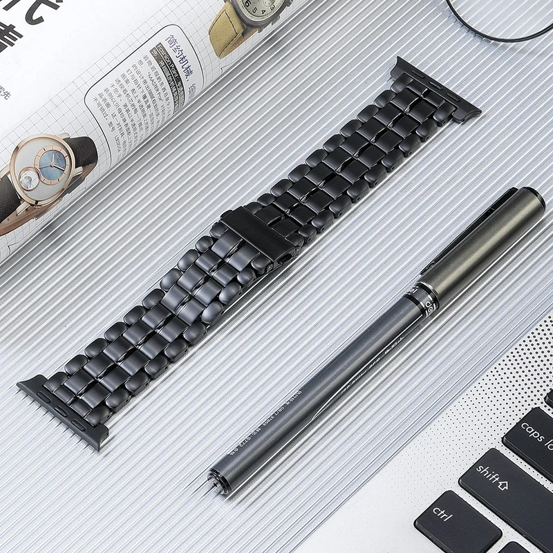 Apple Watch Series 8 (41mm) titanium steel 5-bead strap