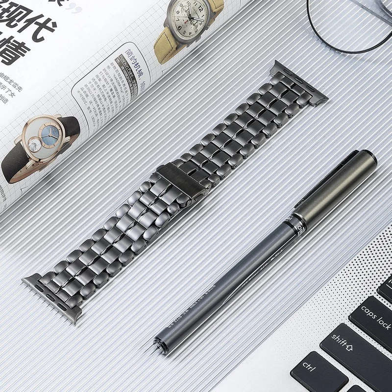 Apple Watch Series 8 (41mm) titanium steel 5-bead strap