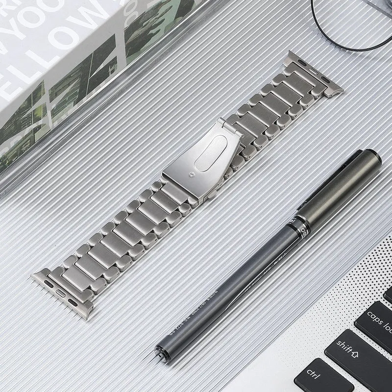 Apple Watch Series 8 (45mm) / Watch Ultra titanium steel 5-bead strap