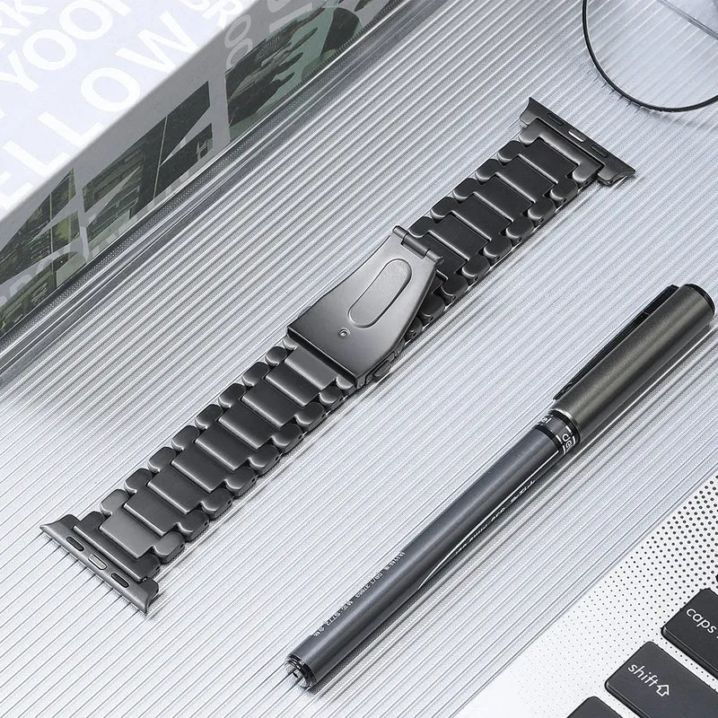 Apple Watch Series 8 (45mm) / Watch Ultra titanium steel 5-bead strap