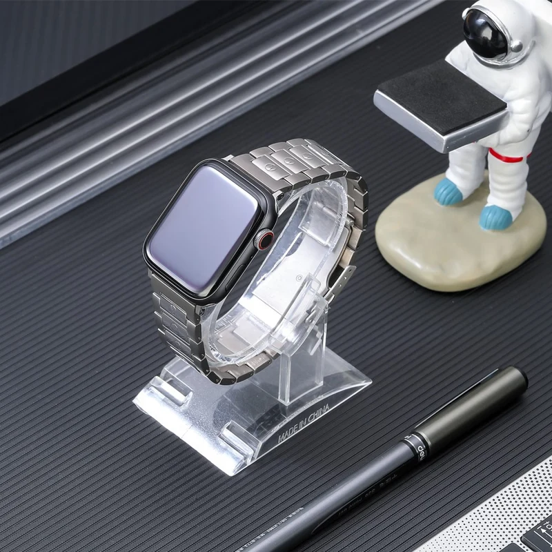 Apple Watch Series 8 (41mm) titanium steel 3-bead strap
