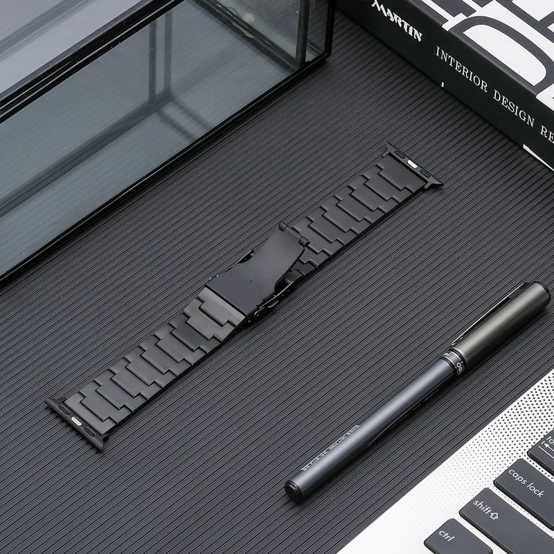 Apple Watch Series 8 (41mm) titanium steel 3-bead strap