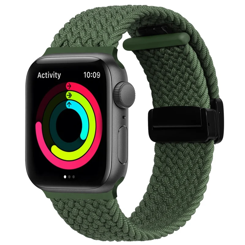 Apple Watch Series 8 (45mm) / Watch Ultra nylon silicone strap - Colorful