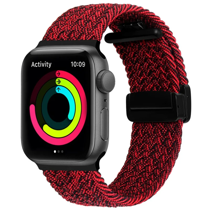 Apple Watch Series 8 (45mm) / Watch Ultra nylon silicone strap - Colorful