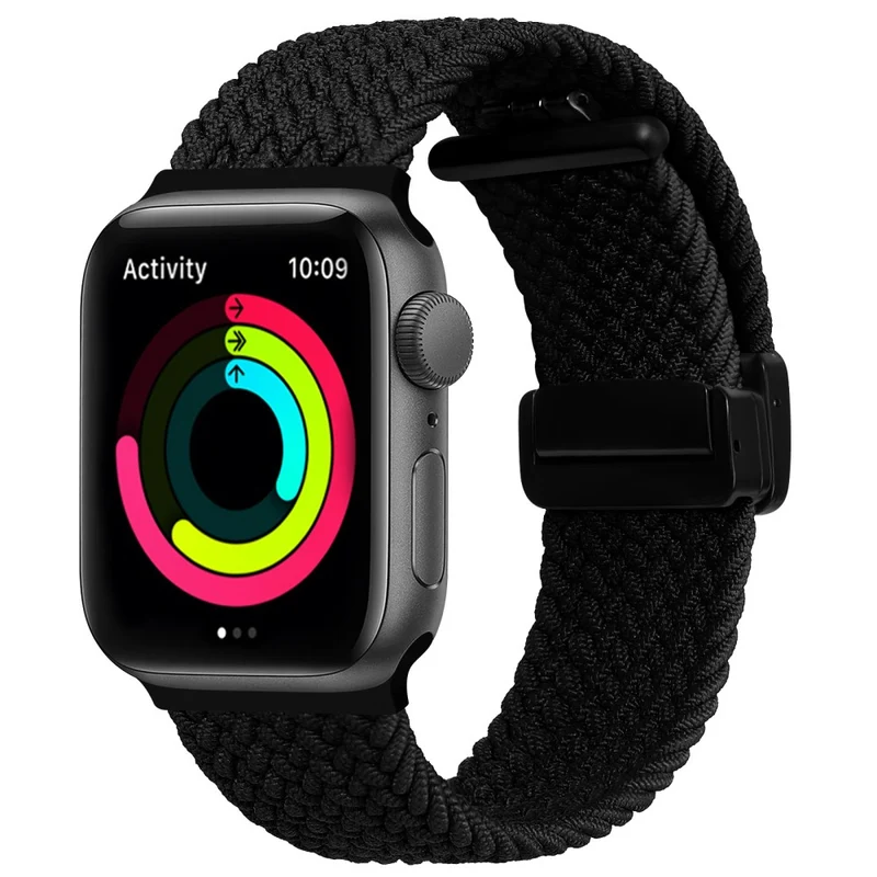 Apple Watch Series 8 (45mm) / Watch Ultra nylon silicone strap - Colorful