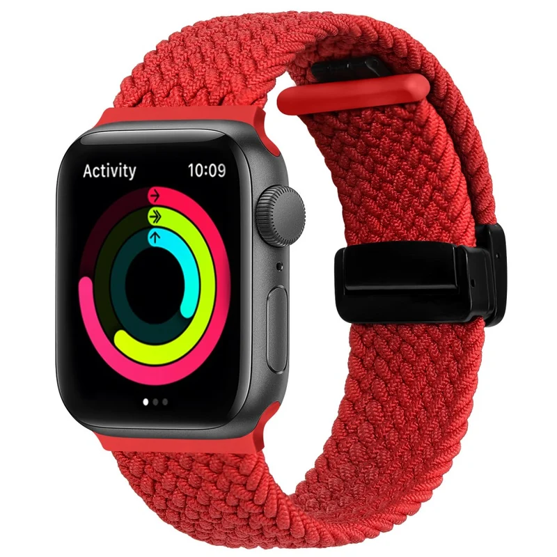Apple Watch Series 8 (45mm) / Watch Ultra nylon silicone strap - Colorful