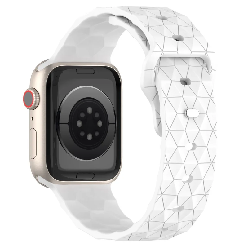 Apple Watch Series 8 (45mm) / Watch Ultra football pattern silicone strap