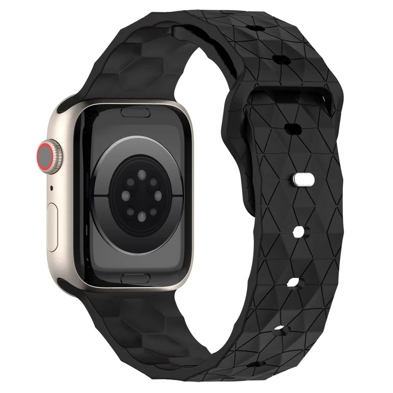 Apple Watch Series 8 (45mm) / Watch Ultra football pattern silicone strap