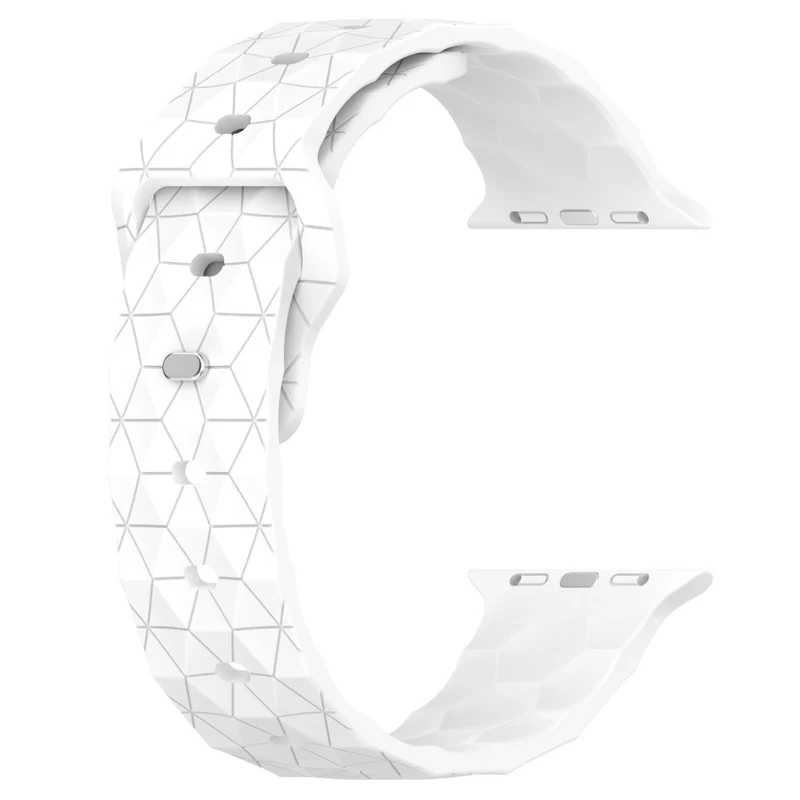 Apple Watch Series 8 (45mm) / Watch Ultra football pattern silicone strap