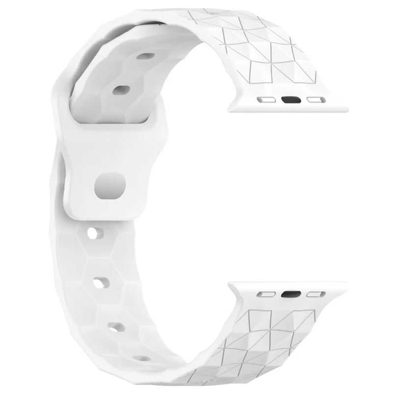 Apple Watch Series 8 (45mm) / Watch Ultra football pattern silicone strap