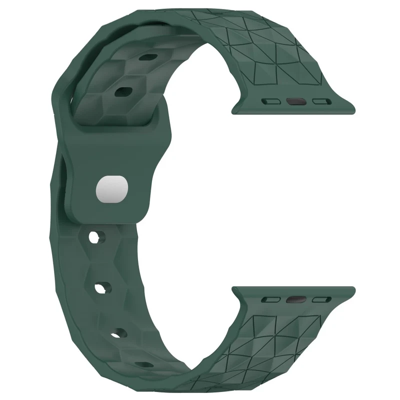Apple Watch Series 8 (45mm) / Watch Ultra football pattern silicone strap
