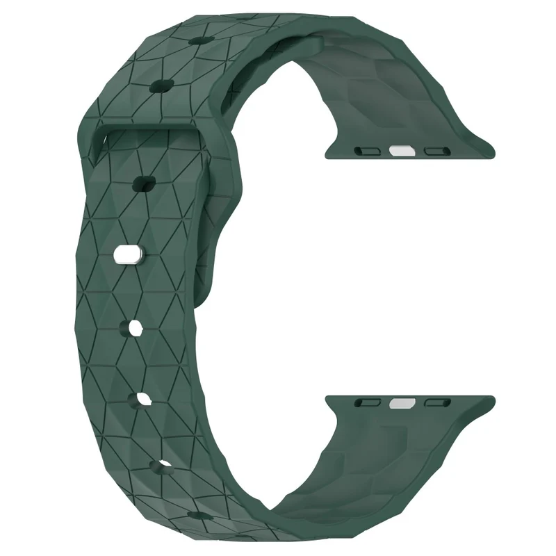 Apple Watch Series 8 (45mm) / Watch Ultra football pattern silicone strap