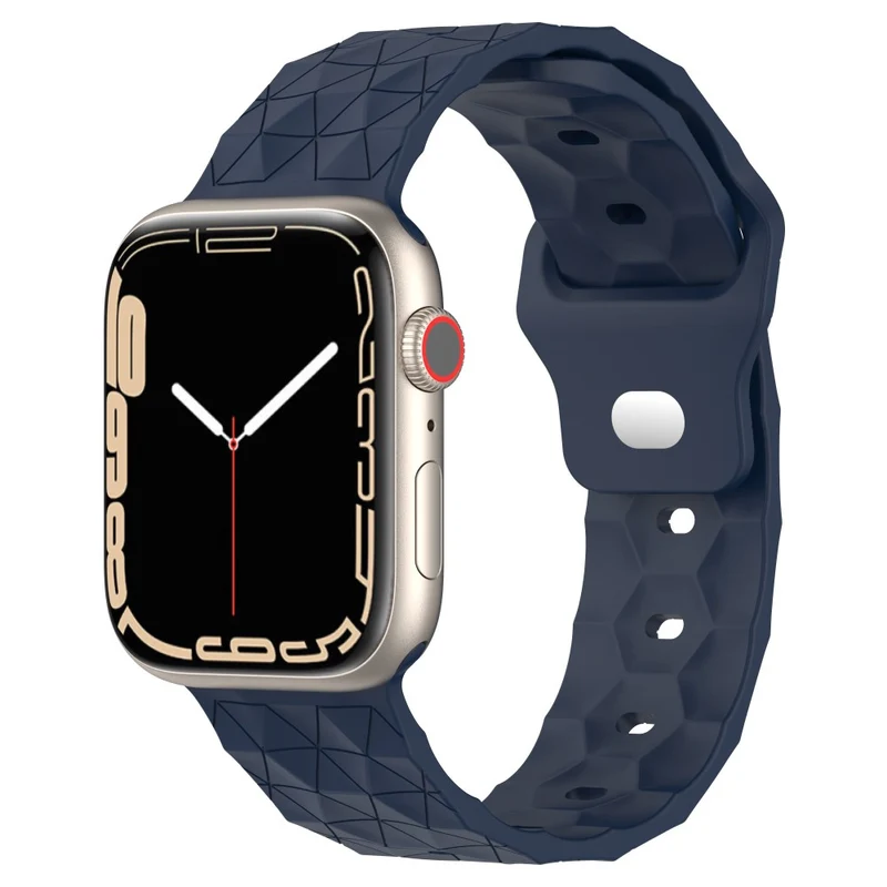 Apple Watch Series 8 (45mm) / Watch Ultra football pattern silicone strap