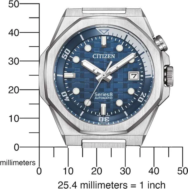 Citizen Series 8 NB6060-58L Herrenuhr • Automatik Kaliber 9051 • 20 bar