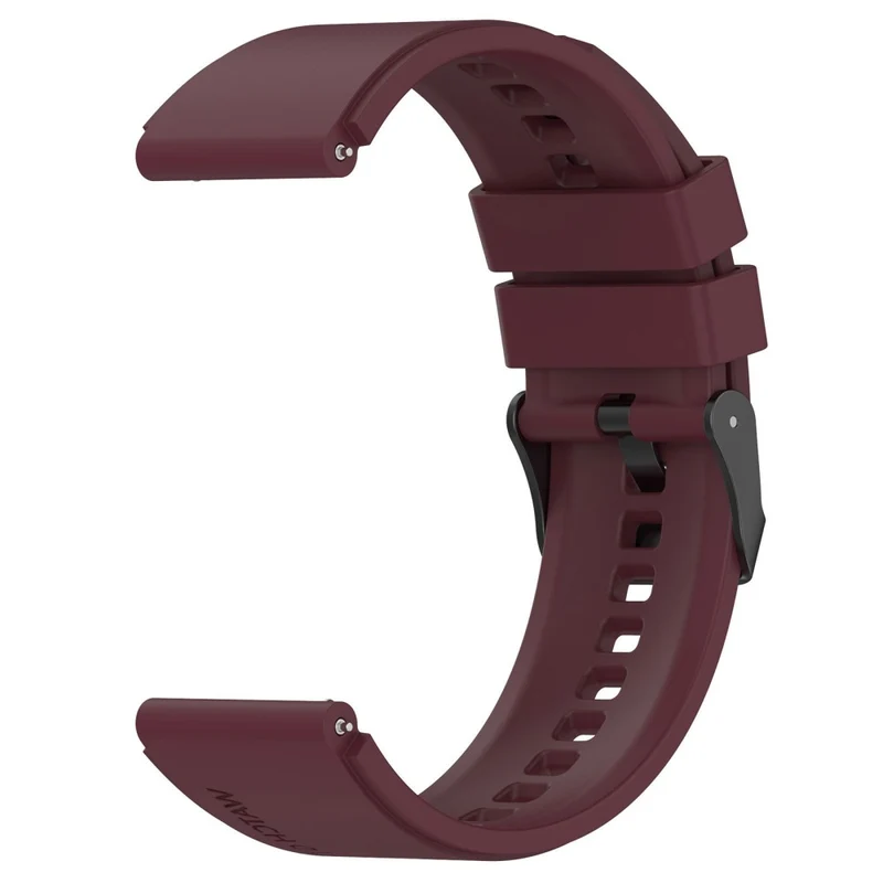 22mm silicone strap for Huawei Watch 4 / 3 / 3 Pro - Wine Red