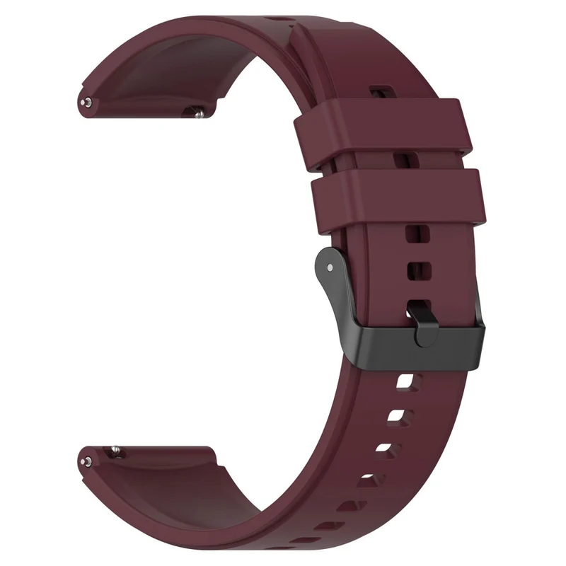 22mm silicone strap for Huawei Watch 4 / 3 / 3 Pro - Wine Red