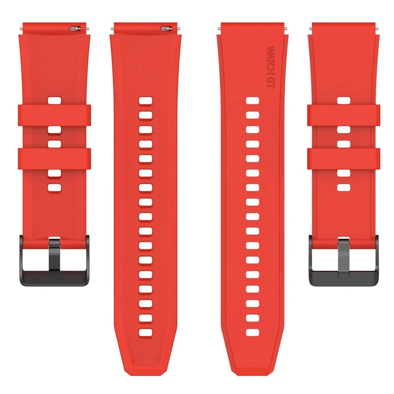 22mm silicone strap for Huawei Watch 4 / 3 / 3 Pro - Wine Red