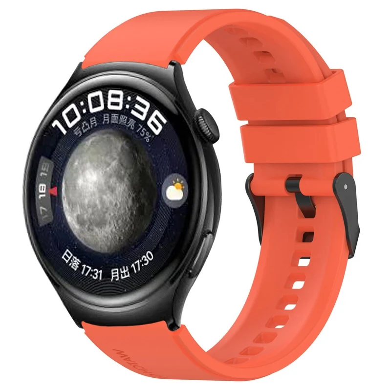 22mm silicone strap for Huawei Watch 4 / 3 / 3 Pro - Wine Red