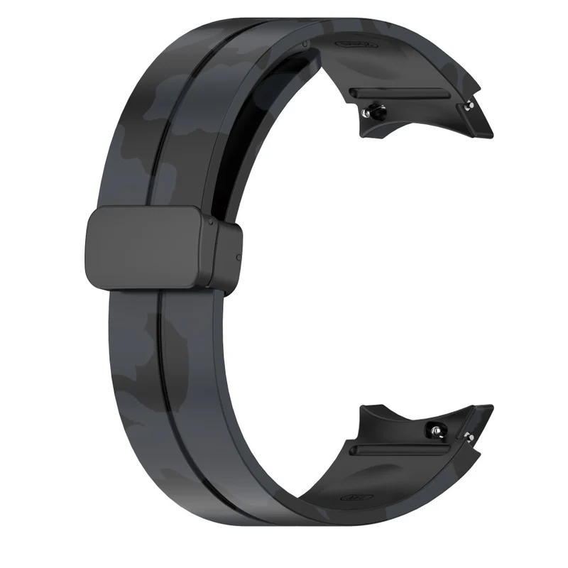 Samsung Galaxy Watch 5 / 5 Pro / 4 camouflage style silicone strap - Dark Grey