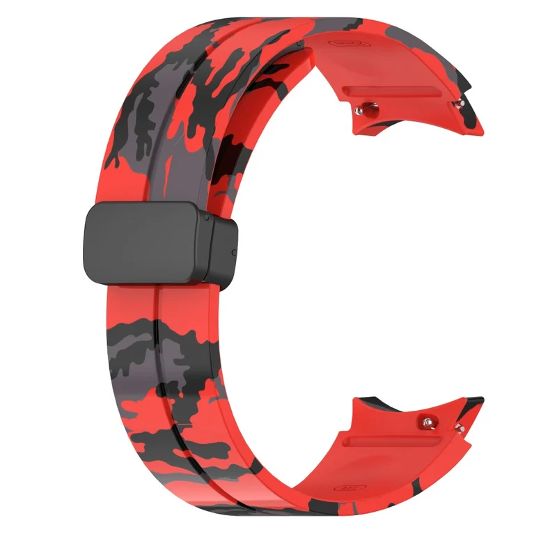 Samsung Galaxy Watch 5 / 5 Pro / 4 camouflage style silicone strap - Dark Grey