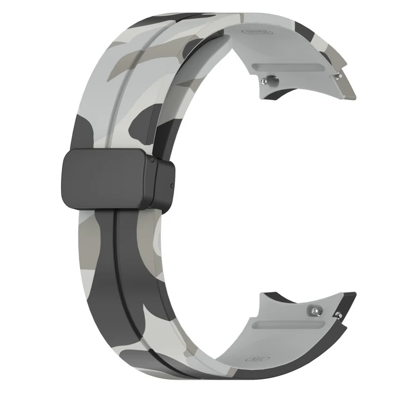 Samsung Galaxy Watch 5 / 5 Pro / 4 camouflage style silicone strap - Dark Grey