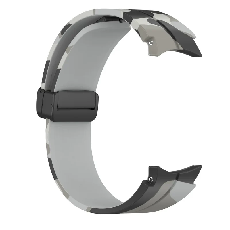 Samsung Galaxy Watch 5 / 5 Pro / 4 camouflage style silicone strap - Dark Grey