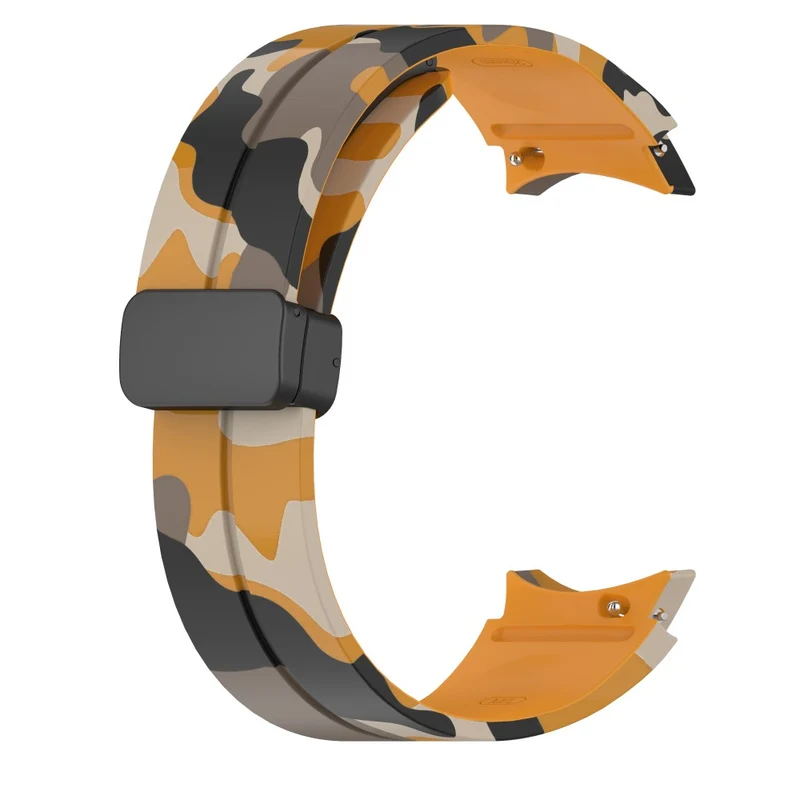 Samsung Galaxy Watch 5 / 5 Pro / 4 camouflage style silicone strap - Dark Grey