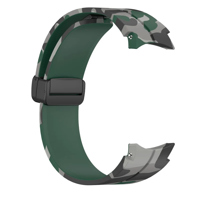 Samsung Galaxy Watch 5 / 5 Pro / 4 camouflage style silicone strap - Dark Grey