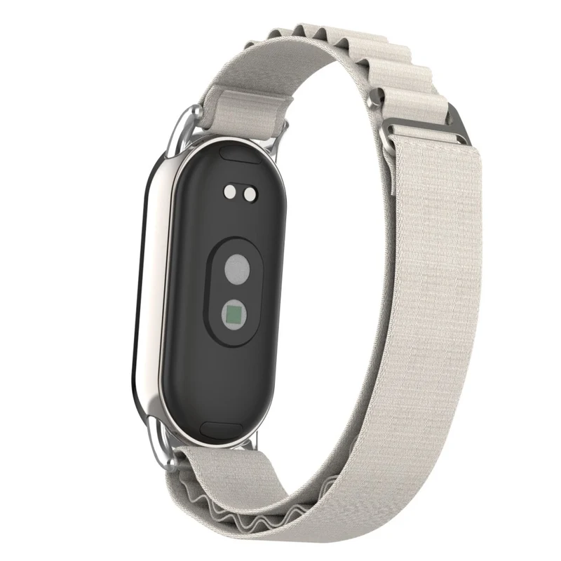 Xiaomi Smart Band 8 nylon strap with silver connector - Colorful