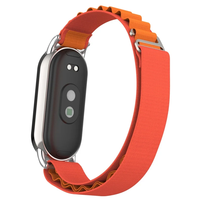 Xiaomi Smart Band 8 nylon strap with silver connector - Colorful