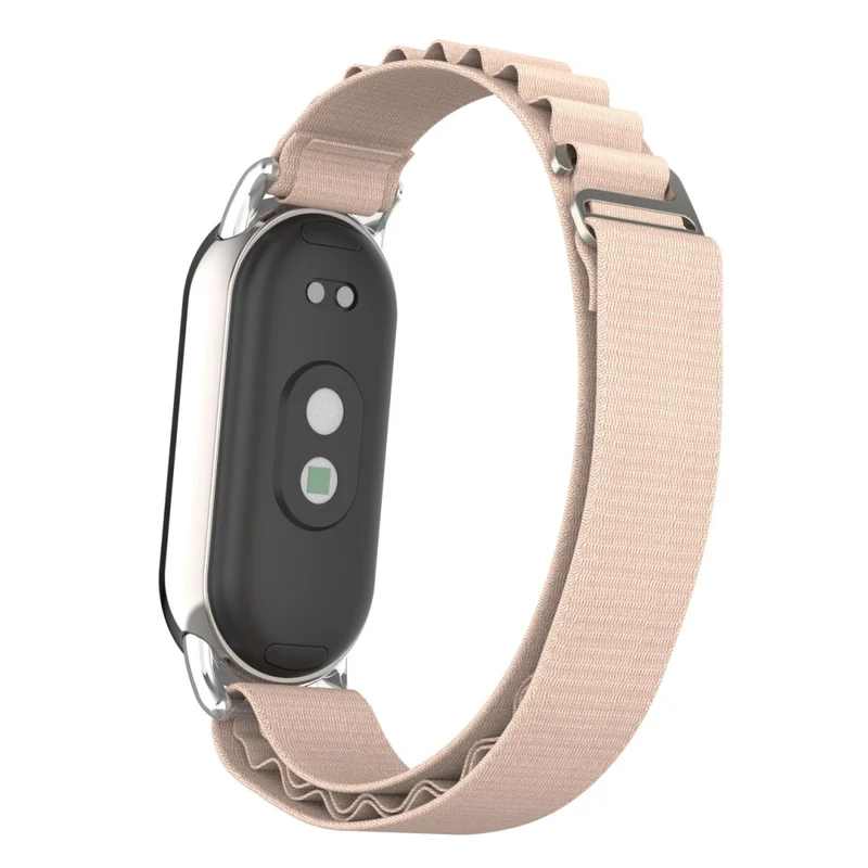 Xiaomi Smart Band 8 nylon strap with silver connector - Colorful