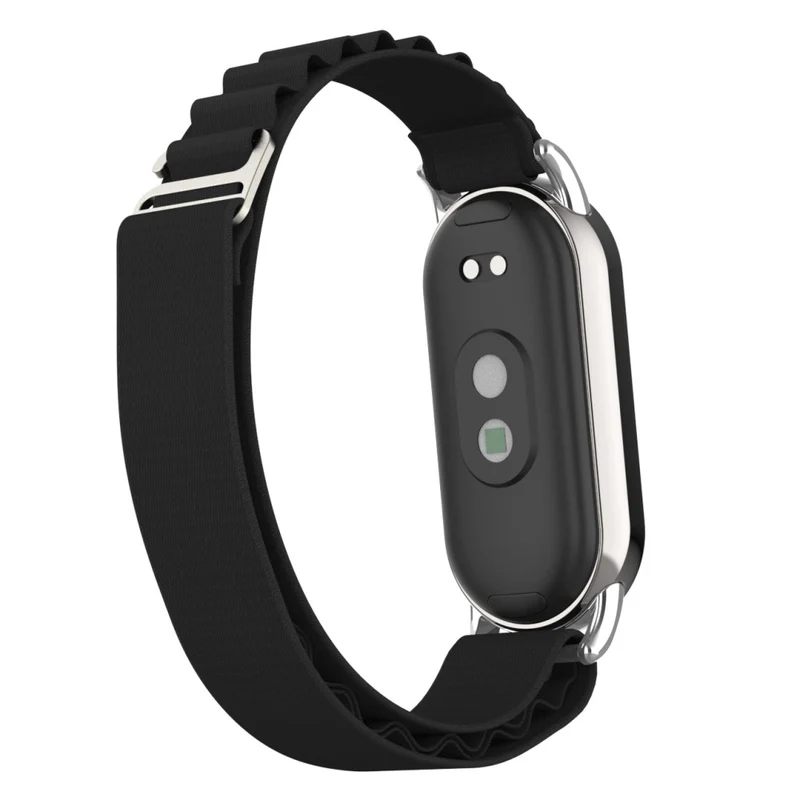 Xiaomi Smart Band 8 nylon strap with silver connector - Colorful