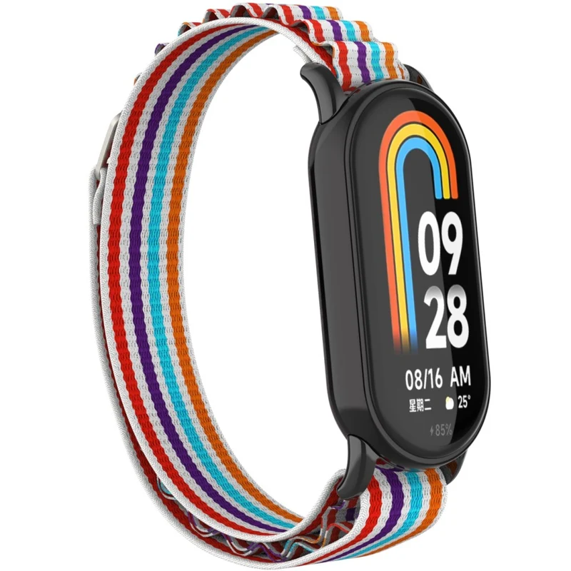 Xiaomi Smart Band 8 nylon strap with black connector - Colorful
