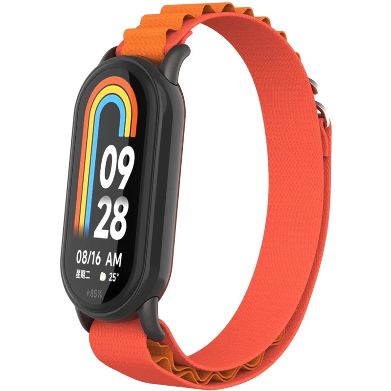 Xiaomi Smart Band 8 nylon strap with black connector - Colorful