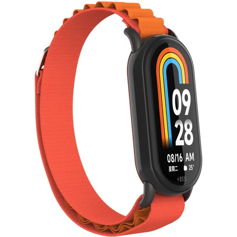 Xiaomi Smart Band 8 nylon strap with black connector - Colorful