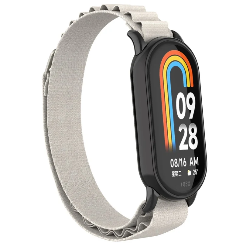 Xiaomi Smart Band 8 nylon strap with black connector - Colorful