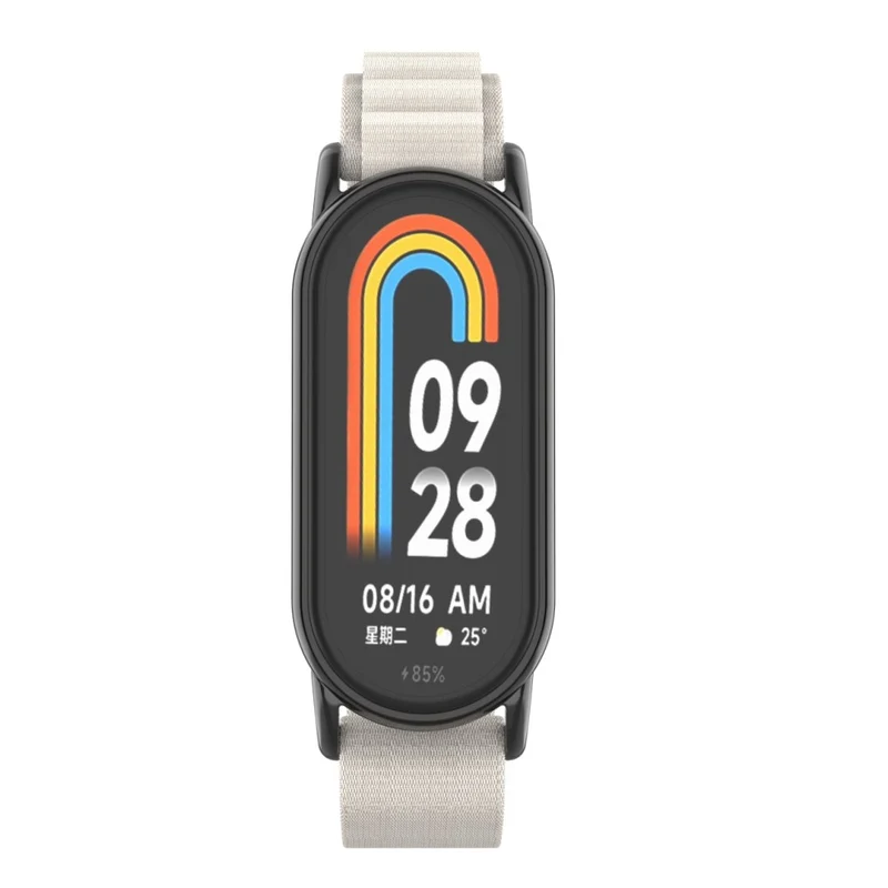 Xiaomi Smart Band 8 nylon strap with black connector - Colorful