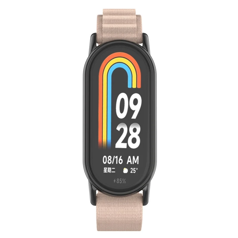 Xiaomi Smart Band 8 nylon strap with black connector - Colorful