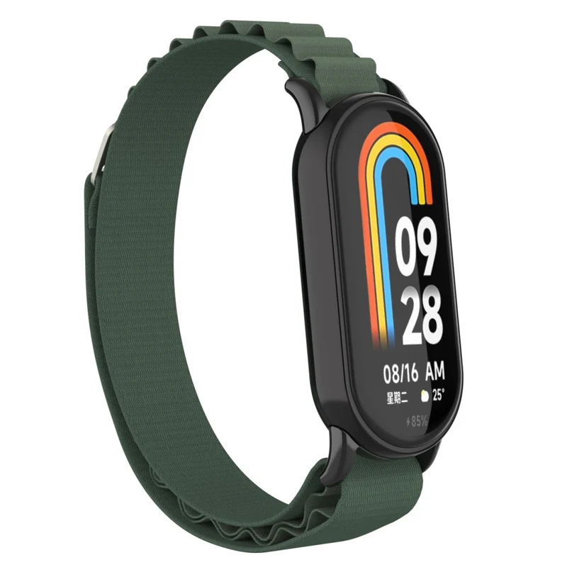 Xiaomi Smart Band 8 nylon strap with black connector - Colorful