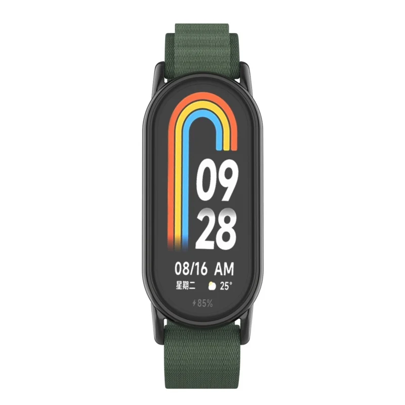 Xiaomi Smart Band 8 nylon strap with black connector - Colorful
