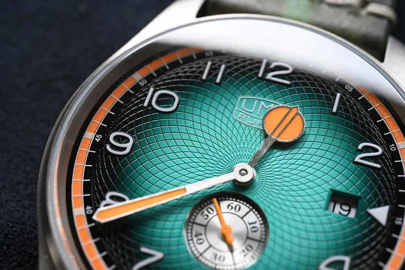 UMF Ruhla 1134-4 Herrenuhr • Made in Germany • Saphirglas