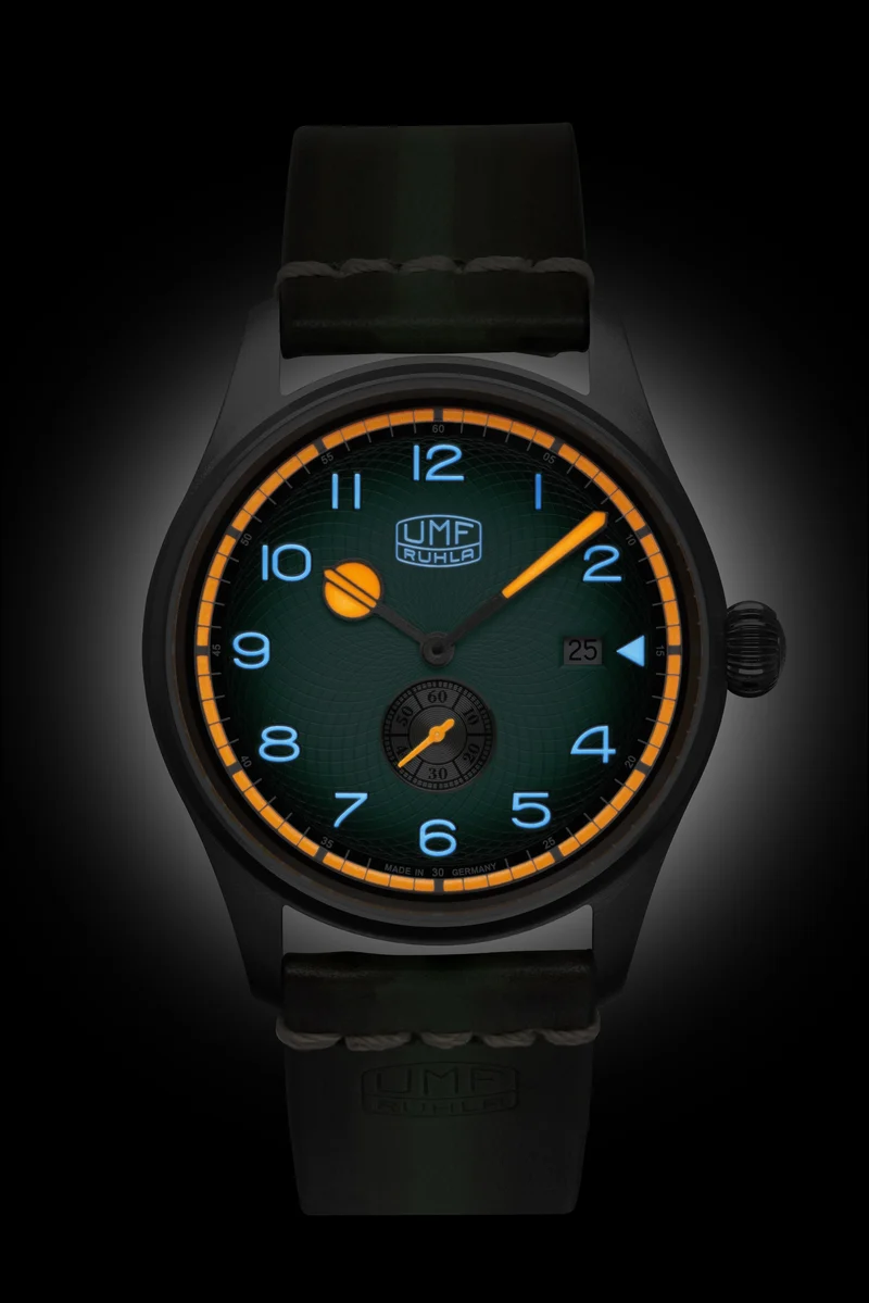 UMF Ruhla 1134-4 Herrenuhr • Made in Germany • Saphirglas