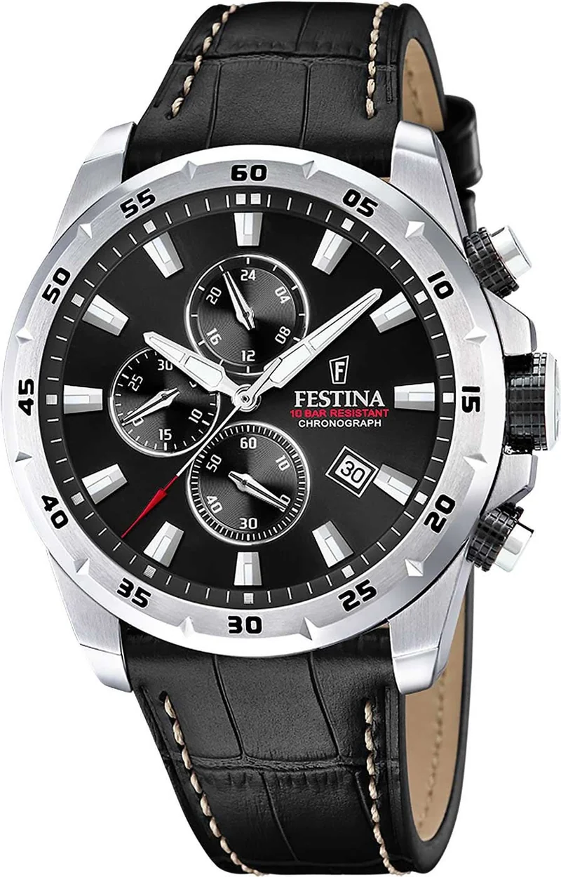 Festina Timeless Chronograph F20692/4 Herrenuhr • Urbanes Design • 10 bar Wasserdicht