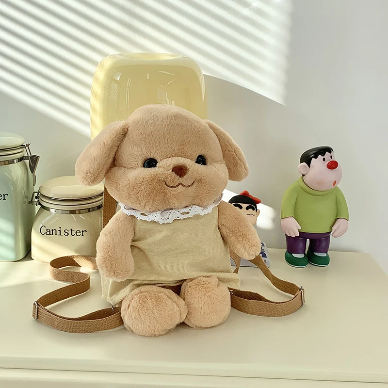 Plüsch Hunde-Themen Mini Rucksack