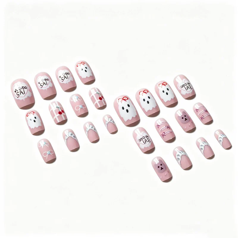 Verspielt Charakter Nagelkunst