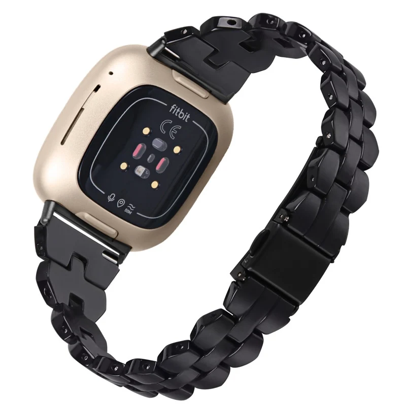 Fitbit Sense 2 / Versa 4 resin strap - Tortoiseshell Color