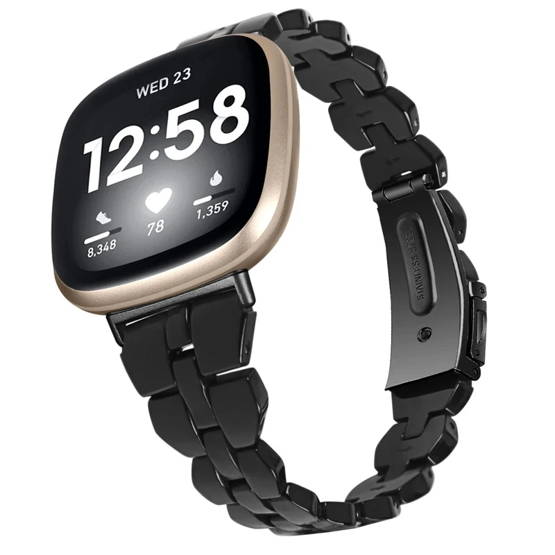 Fitbit Sense 2 / Versa 4 resin strap - Tortoiseshell Color