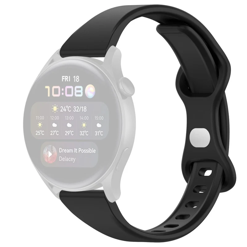22mm silicone strap for Huawei watch